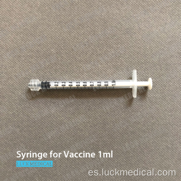 Jeringa de vacuna para covid 1 ml intramuscular